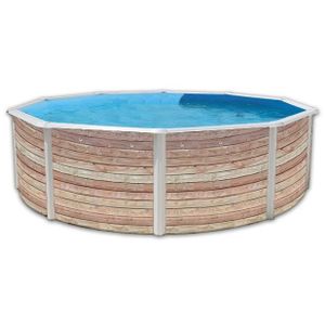 PINUS Piscine ronde en acier 460x120cm
