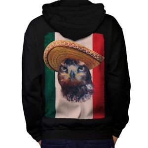 Aigle Oiseau Sombrero Mexique Amusement Men L Sweat à