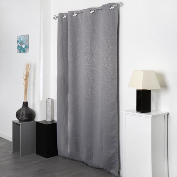 Rideau gris design - Achat / Vente pas cher Rideau gris design - Achat / Vente pas cher