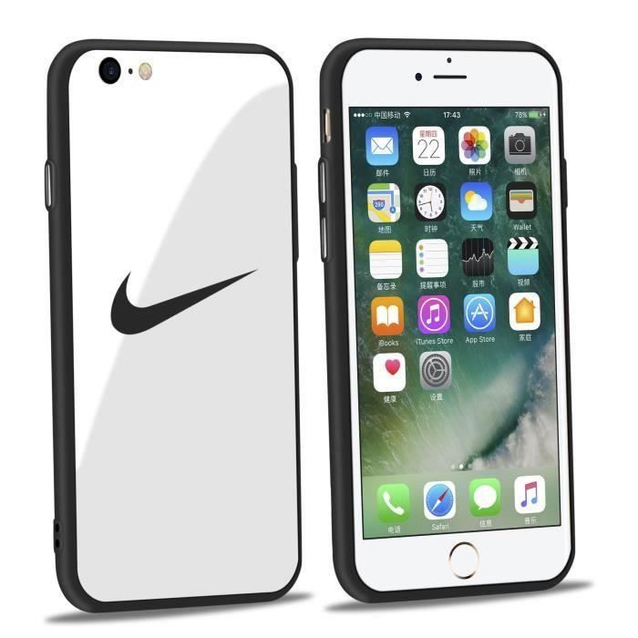 coque iphone 6 rouge nike