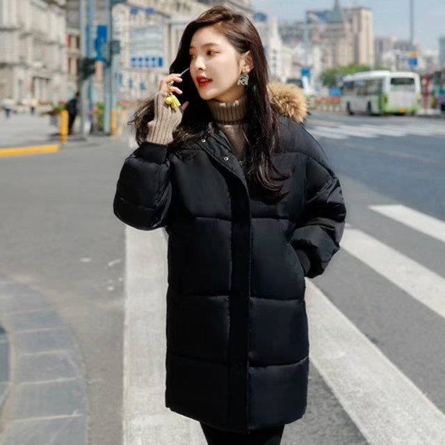 Fourrure Taille Col De Capuche Mode Épaissir Manteau Grande Longue Blouson Hiver Avec Femme Vêtement Milieu Doudoune xq7Xnzw0Xf