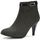 Oaleen Bottines fourrées femme hiver talons hauts