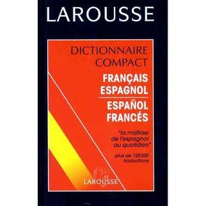 Dictionnaire Francais Espagnol Et Vv Cartonne - 