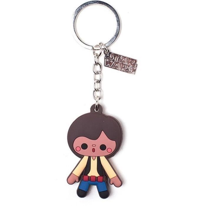Porte-clés en caoutchouc Star Wars: Han Solo