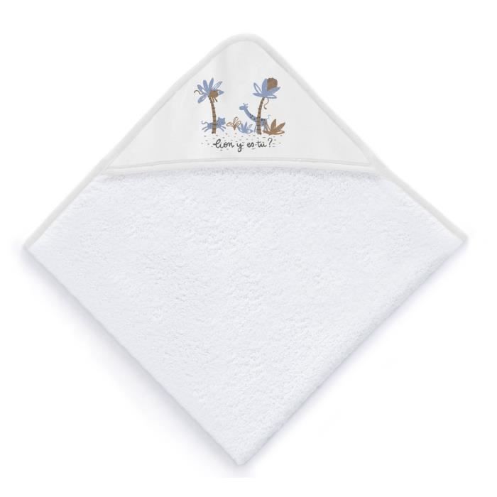 ABSORBA Sortie de bain Casablanca garçon - 100% coton - 100 x 100 cm
