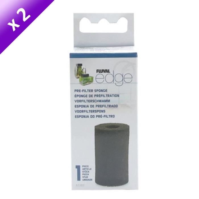 FLUVAL Edge Lot de 2 Eponges de préfiltration cache crépine