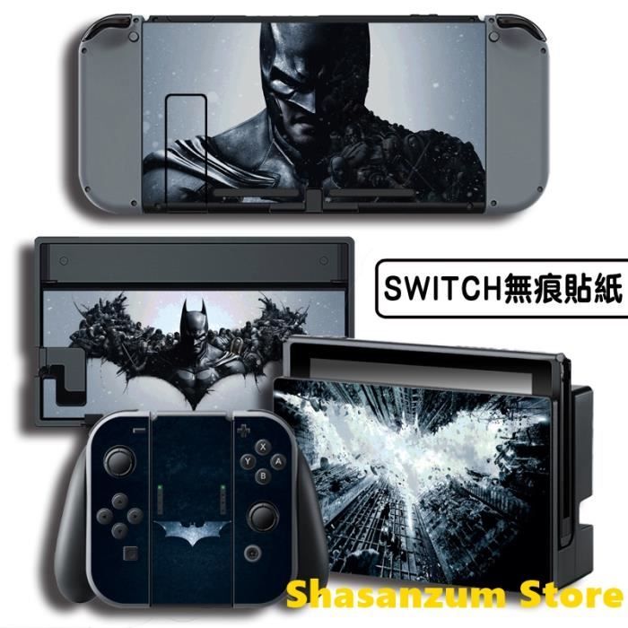 STICKER , SKIN CONSOLE Skin Sticker pour Nintendo Switch Batman