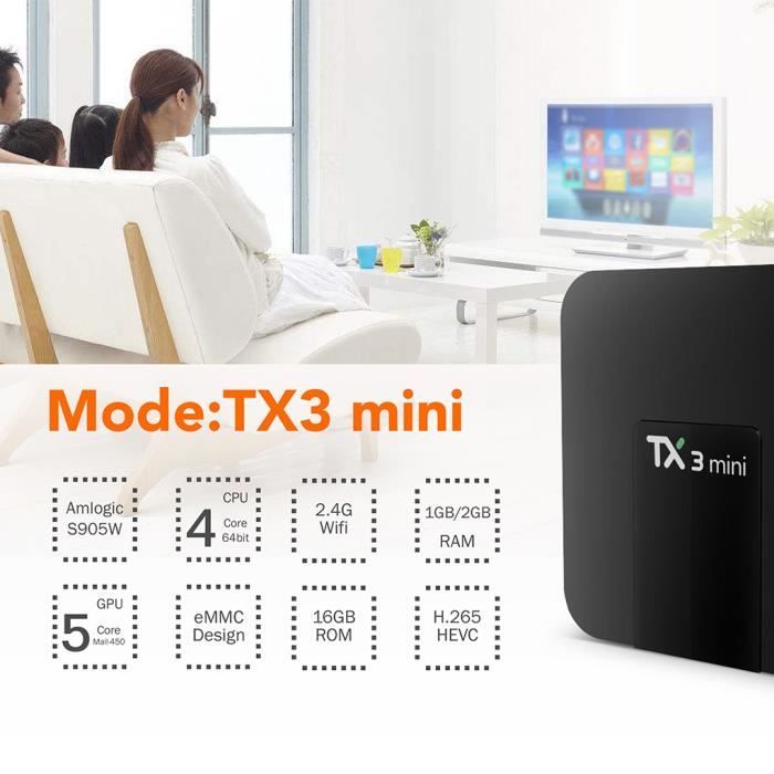 TX3 Mini Intelligent TV Box Amlogic S905W WiFi2
