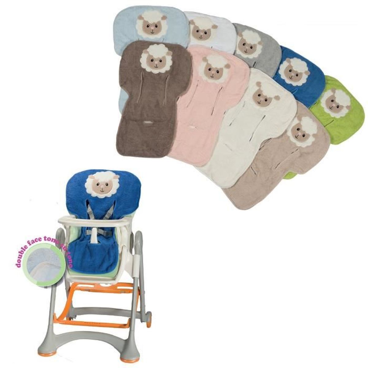 housse chaise haute