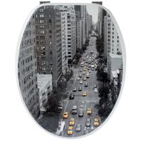 ABATTANT WC GELCO Abattant WC Taxi gris ABATTANT WC GELCO Abattant WC Taxi gris