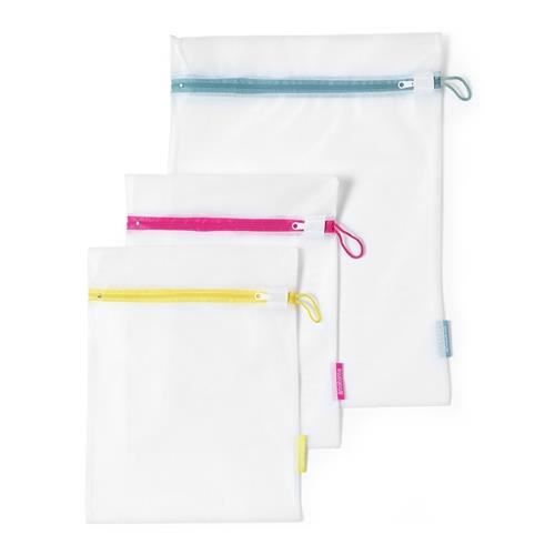 BRABANTIA Set de 3 pièces Filet à linge - Blanc