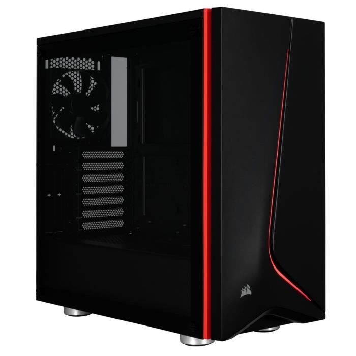 CORSAIR Boitier en verre trempé Carbide SPEC-06 - Noir (CC-9011144-WW)