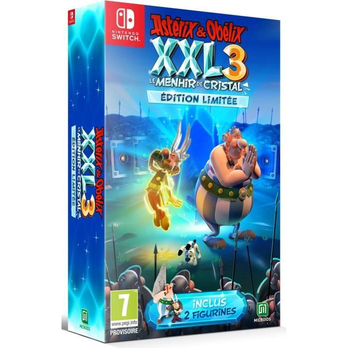 Astérix & Obélix XXL 3 Le Menhir de Cristal Edition Limitée Jeu Switch