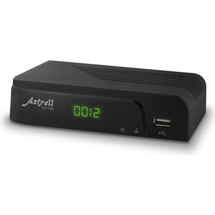 ASTRELL 011138 Adaptateur TNT HD - 1 port USB - Noir