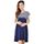 Femmes Enceintes Robe Rayée Manche Courte en Co...