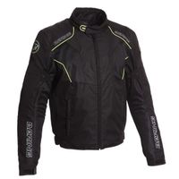 BLOUSON - VESTE BERING Tiago Blouson Moto - Noir - Fluo BLOUSON - VESTE BERING Tiago Blouson Moto - Noir - Fluo