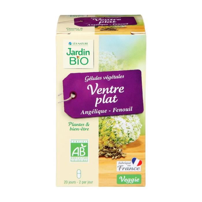JARDIN BIO Gélules végétales ventre plat - Bio - 16 g