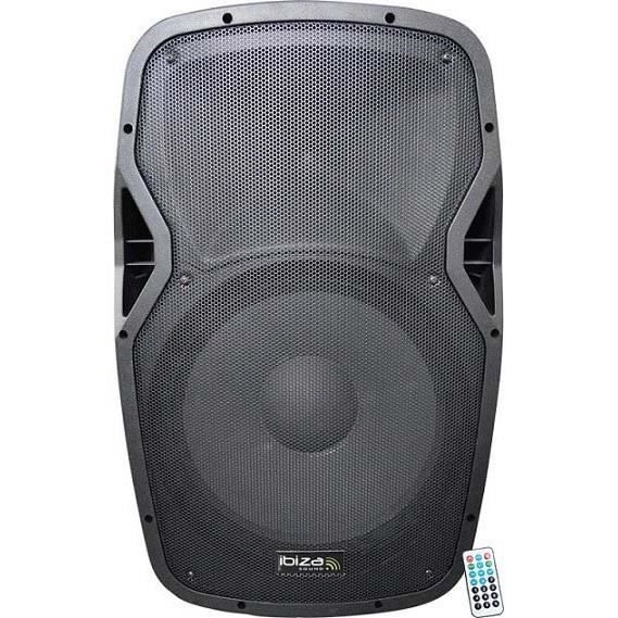 IBIZA WIFI12A Enceinte active portable ABS avec USB/SD/FM/Bluetooth/WiFi 12\