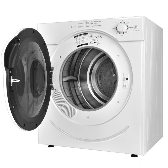 Sèche-linge avec tambour en acier inoxydable2