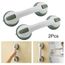 2x Poignee Support A Ventouse Salle De Bains Grip Securite De