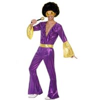 DÉGUISEMENT - PANOPLIE Déguisement Homme Disco Violet DÉGUISEMENT - PANOPLIE Déguisement Homme Disco Violet