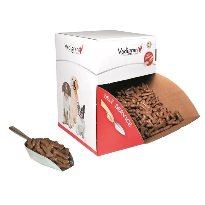 VADIGRAN Biscuits Crunchy Bones - 10 kg - Pour chiens
