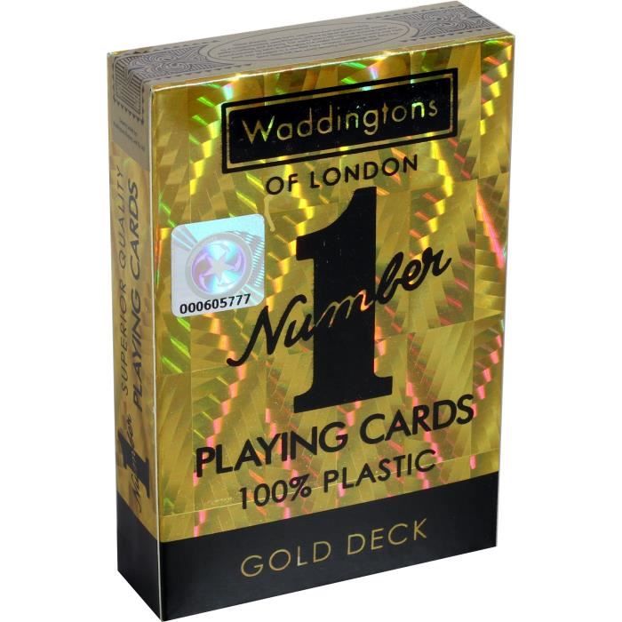WADDINGTONS N°1 - Or - Jeu de 54 cartes