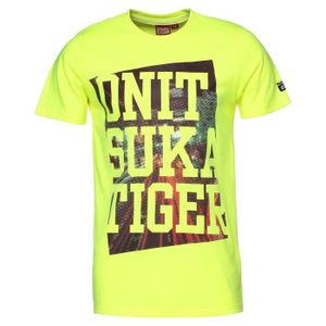 T-shirt jaune homme - Achat / Vente T-shirt jaune Homme pas cher ... T-SHIRT ASICS T-shirt Box Print Homme - Jaune ...