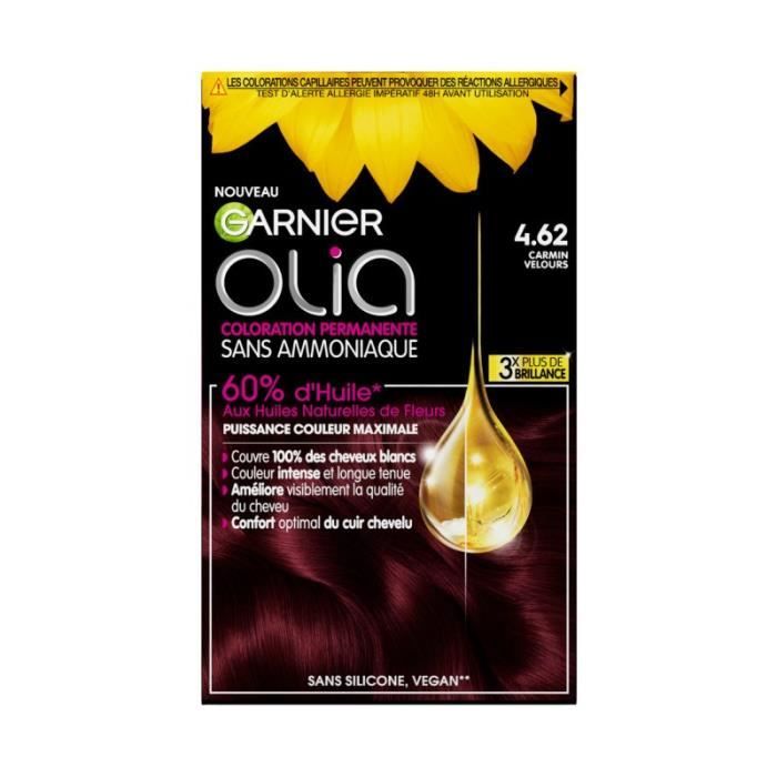 GARNIER Olia Coloration n°4.62 carmin velours