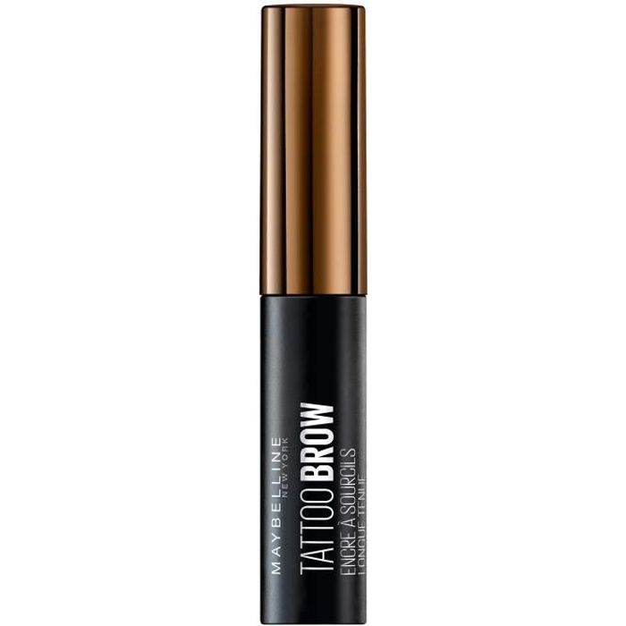 MAYBELLINE Encre à Sourcils Tattoo Brow 02 Medium - Marron - 4,6 g