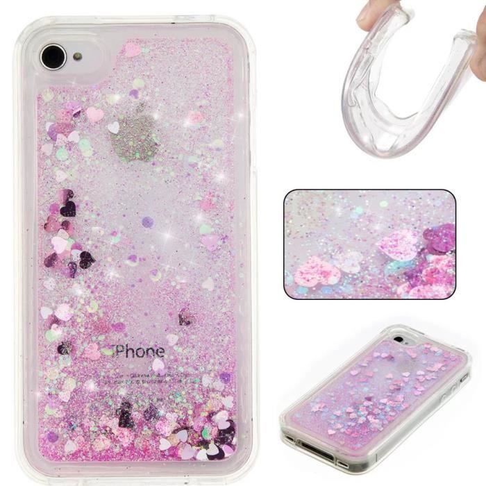 coque iphone 4 paillette liquide flottant coque iphone 4 paillette liquide flottant