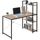 WOLTU Table de bureau en bois et acier,Bureau d’or