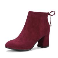 BOTTINE Oaleen Bottines chelsea femme fourrures hiver suèd BOTTINE Oaleen Bottines chelsea femme fourrures hiver suèd