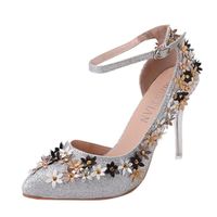 ESCARPIN Chaussures Pointed femmes Paillettes Stiletto Chau ESCARPIN Chaussures Pointed femmes Paillettes Stiletto Chau