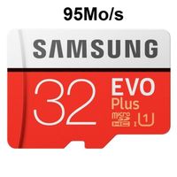 CARTE MÉMOIRE Carte mémoire micro SD SDHC Samsung 32Go EVO plus CARTE MÉMOIRE Carte mémoire micro SD SDHC Samsung 32Go EVO plus