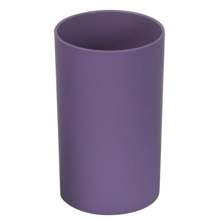 FRANDIS Gobelet rond en plastique Parme
