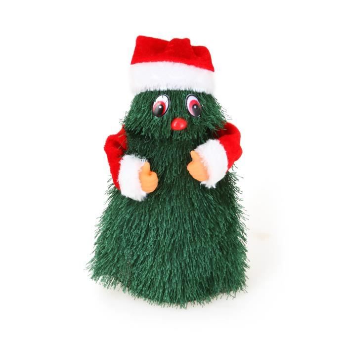 Personnage de Noël Père Noël en costume à pile 21cm
