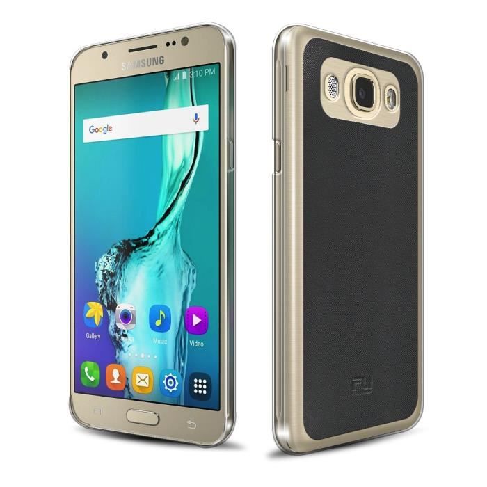FOLLOW UP Coque Samsung Galaxy j5 2016 gris