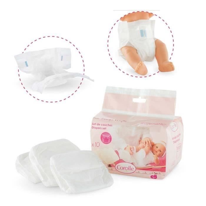COROLLE Paquet De Couches Pour Poupon 36/42 Cm