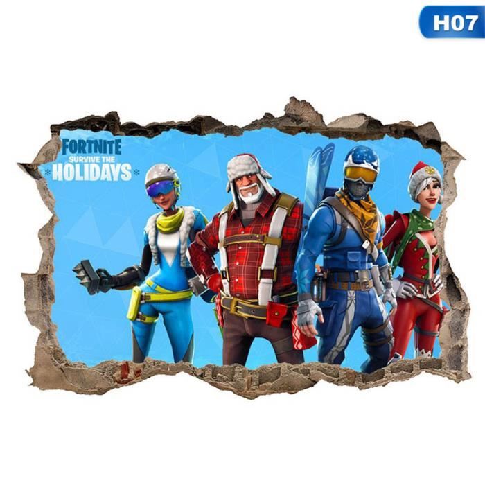 60x45cm 3d Fort Des Autocollants Muraux Amovibles Royaux Pour Les