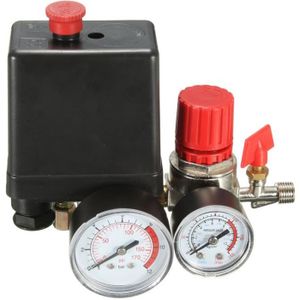 Pressostat Compresseur dair Commutateur Vanne Comando Pression 90-120 PSI 240V