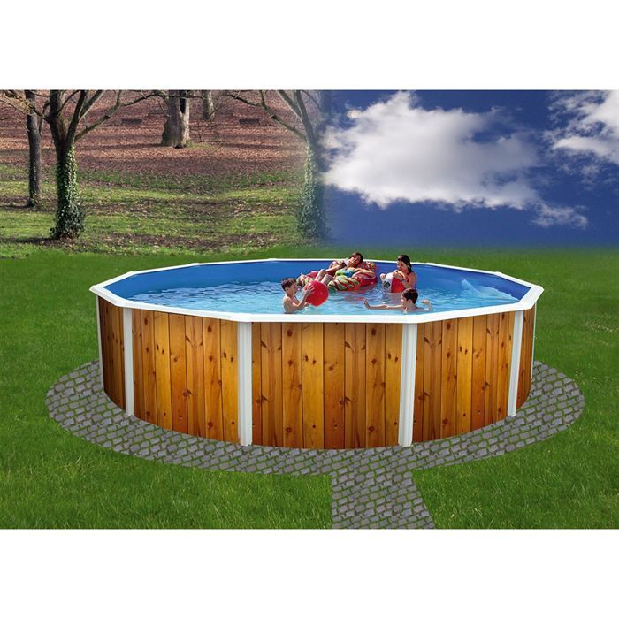 VETA Piscine en acier circulaire 460x120