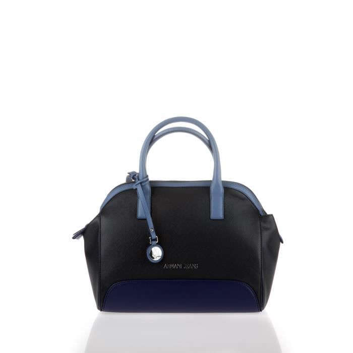 ARMANI JEANS - Sac Bowling Marine - Femme