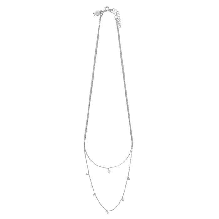 CLIO BLUE Collier Argent - CO2394