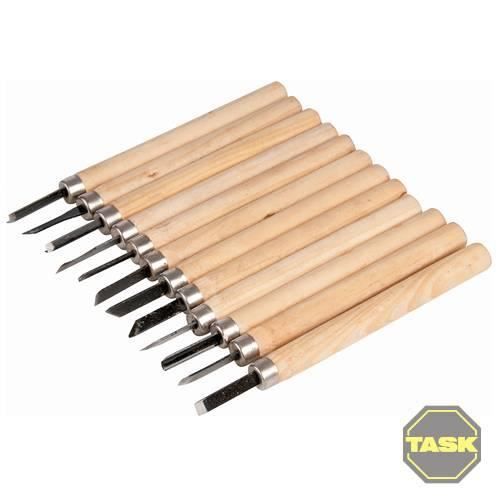 Ordinaire Couteau Pour Sculpter Le Bois #9: COUTEAUX DE BRICOLAGE Jeu De 12 Pièces Pour Sculpture Sur Bois Ordinaire Couteau Pour Sculpter Le Bois #9: COUTEAUX DE BRICOLAGE Jeu De 12 Pièces Pour Sculpture Sur Bois