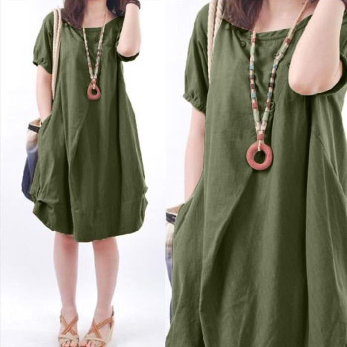 robe ample mi longue