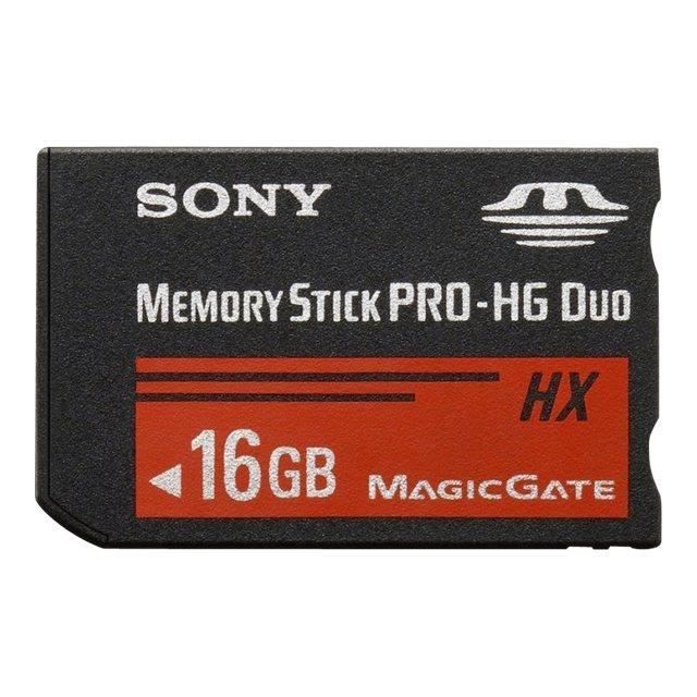 Memory Stick PRO Duo 16 Go   La carte mémoire Memory Stick PRO Duo 16