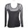 T-shirt, sous pull femme en voile transparente ...
