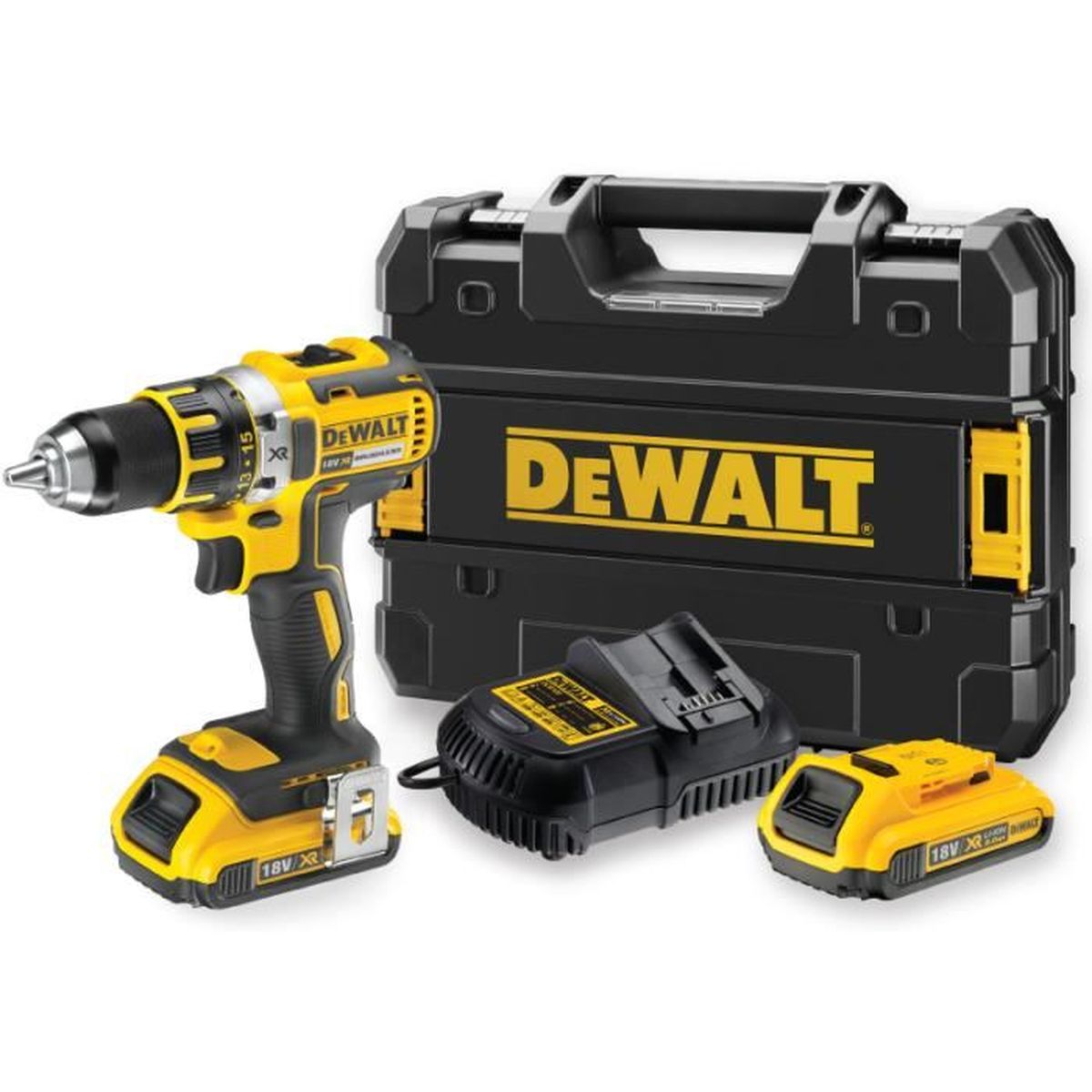 DeWALT DCD790S2 Perceuse visseuse sans fil brushless à 2 vitesses 18V 2 accus Achat / Vente