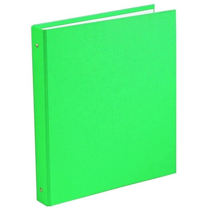 Classeurs - 24x32 cm - Dos 40 cm - 4 anneaux - Couleurs assorties